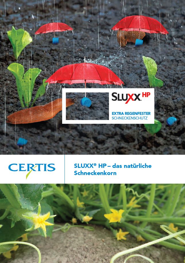 Flyer Sluxx HP - Schneckenkorn für alle Gemüsekulturen